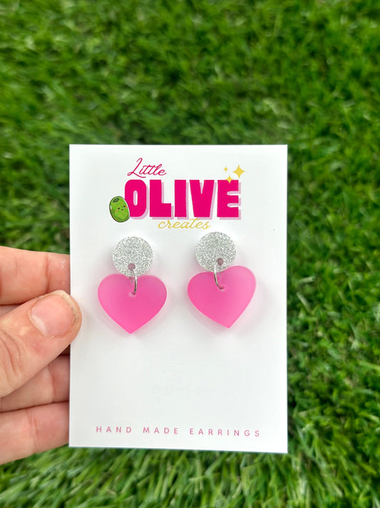 Heartfelt Joy Mini Dangle Earrings – Radiate Love and Style!
