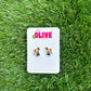 Minions Christmas Drop Dangle Earrings - Holiday Cheer