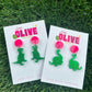 Dino Delight Mini Dangle Earrings - Playful Prehistoric Charm