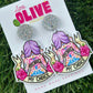 Bold Empowerment Earrings - My Body, My Choice