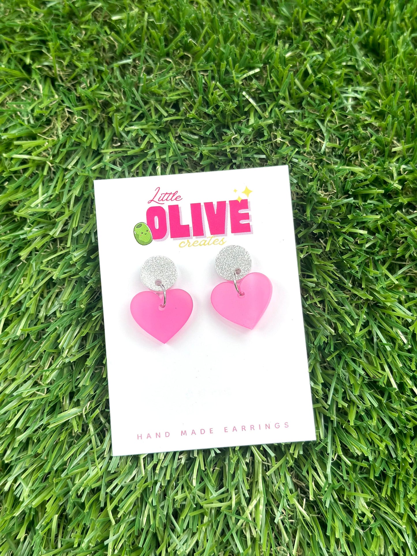 Heartfelt Joy Mini Dangle Earrings – Radiate Love and Style!