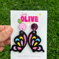 Gorgeous Rainbow Butterfly Drop Dangle Earrings - Fluttering Elegance