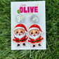Sleigh the Season with 'Santa Chic' Dangle Earrings!
