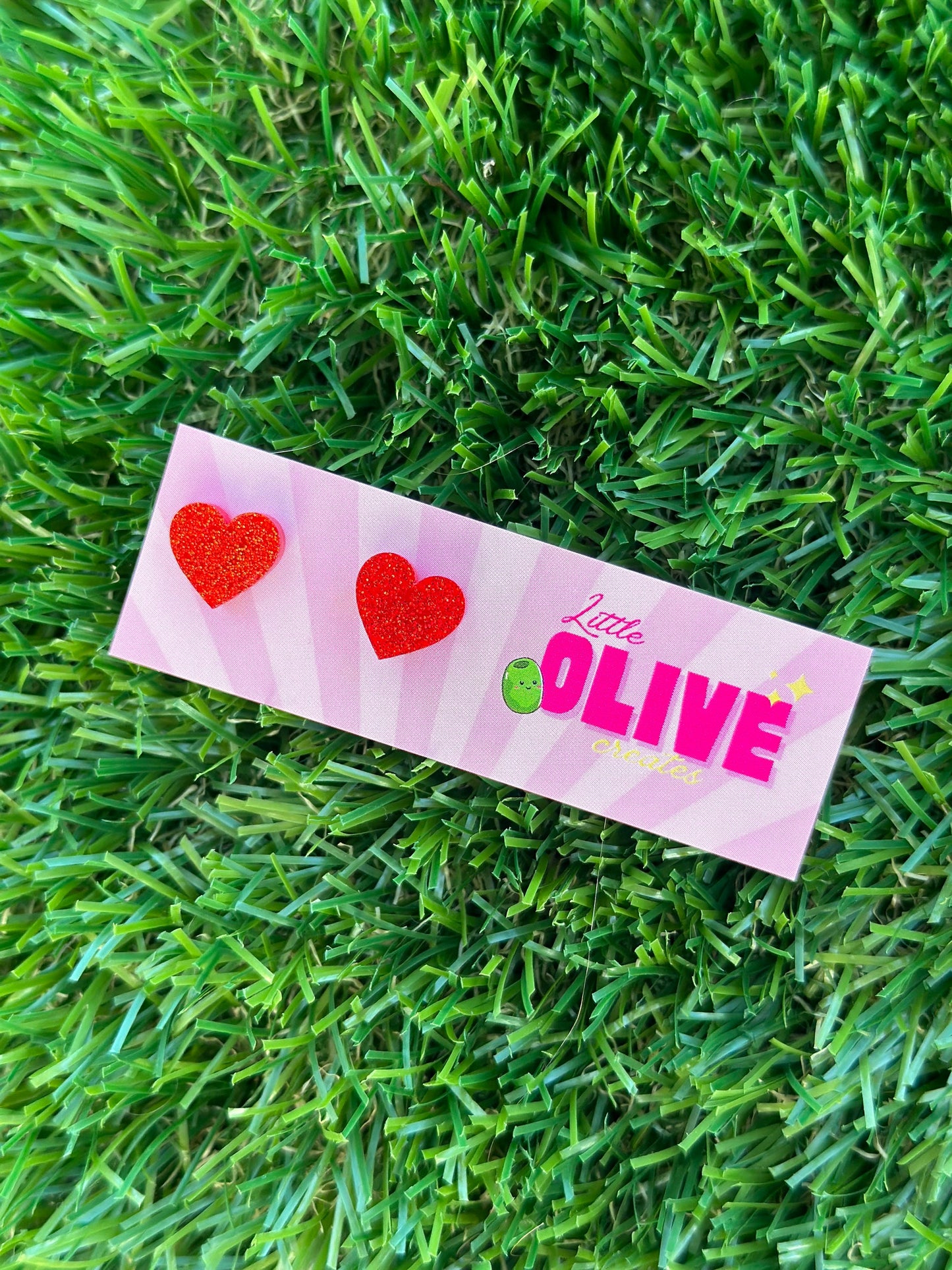 Adorable Mini Heart Stud Earrings - Trio of Charming Colours