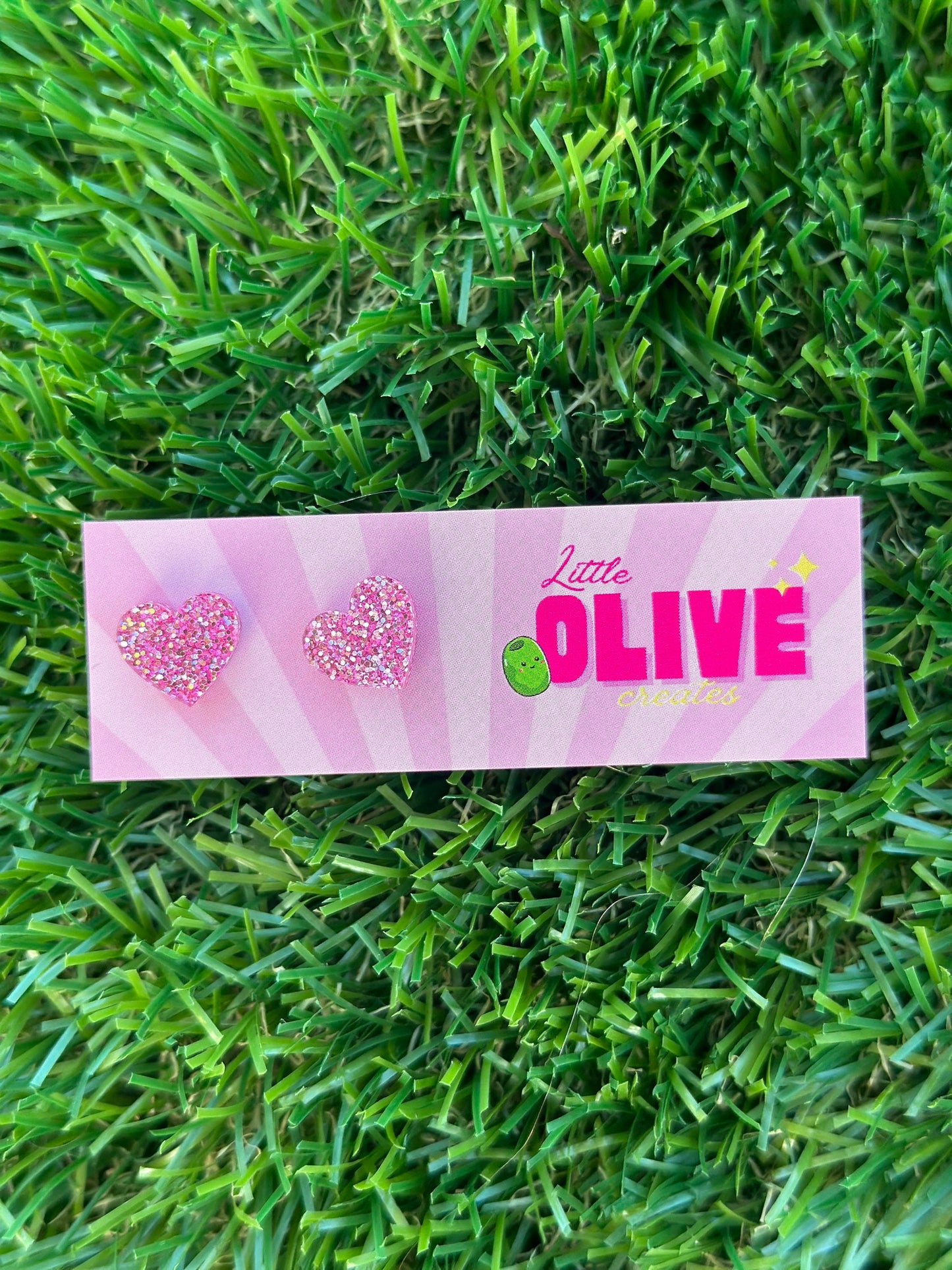 Adorable Mini Heart Stud Earrings - Trio of Charming Colours