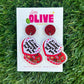Expressive Emotions: Unique Drop Dangle Earrings for Valentine's or Anti-Valentine's Vibes!