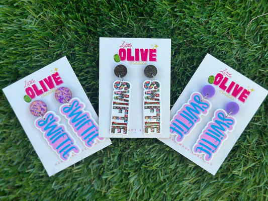 Swiftie Elegance: Eras Tour Inspired Earrings (Choose from 3 Styles!)