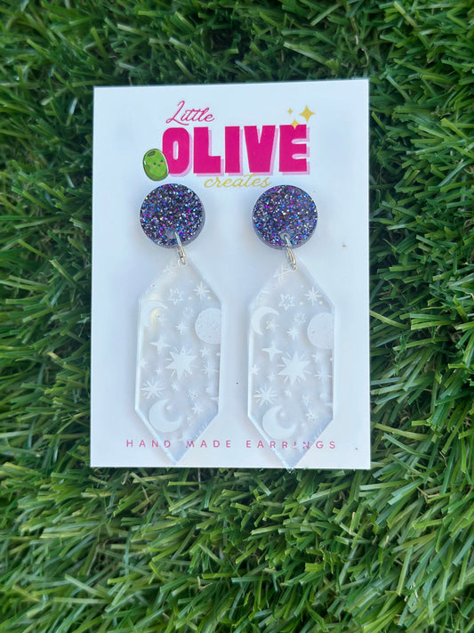Whimsical Wonderland Mystical crystal Drop Dangle Earrings – Enchanting Accessories for Every Occasion!