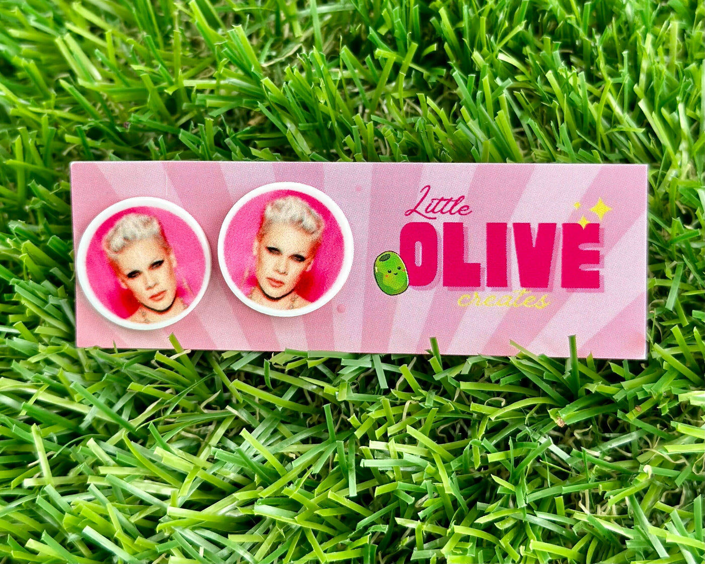 Pink Concert Earrings - Rock Your Look!