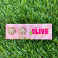 Glittery Easter Hot Cross Bun Stud Earrings - Sweet Style Sparkle!
