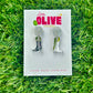 Yee-haw!!! Gold Mirror Cowboy Boots Dangle Earrings - Western Glamour