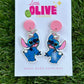 Easter Stitch Stud and Dangle Earrings - Hop into Spring with Stitch!