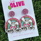 Happy Easter Bunny Celebration Dangle Earrings