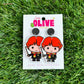 Wizarding World Dangle Earrings - Perfect for Potter Fans!