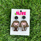 Wizarding World Dangle Earrings - Perfect for Potter Fans!