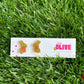 Easter Delight: Gold Glitter Chocolate Bunny Stud Earrings