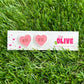 Wine Heart Stud Earrings: Cheers to Chic Style!