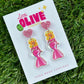Dolly Parton Dangle Earrings: Sparkle and Shine with Dolly's Charm!