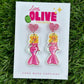 Dolly Parton Dangle Earrings: Sparkle and Shine with Dolly's Charm!
