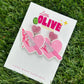 Enigmatic Charm: True Crime Lover Earrings