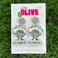Shimmering Teacher Tribute Earrings: Taylor Swift Inspired