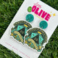 Enchanting Dungeons and Dragons 'Chaotic Neutral' Dangle Earrings
