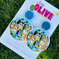 Bluey Heeler Family Earrings - Swing into Style with Your Favourite TV Family