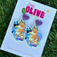 Bluey Family Fun Mother's Day Earrings - Celebrate Mum in Style!
