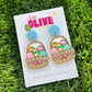 Egg-cellent Easter Egg Basket Stud Earrings - Perfect Pastel Accessories!
