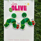 Adorable 'The Hungry Caterpillar' Teacher Earrings for Book Week!"