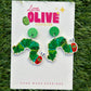Adorable 'The Hungry Caterpillar' Teacher Earrings for Book Week!"
