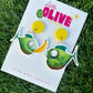 Playful 'Piranhas Don't Eat Bananas' Teacher Earrings – Book Week Delight!