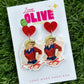 Dolly Parton Dangle Earrings: Sparkle and Shine with Dolly's Charm!