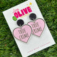 Enigmatic Charm: True Crime Lover Earrings