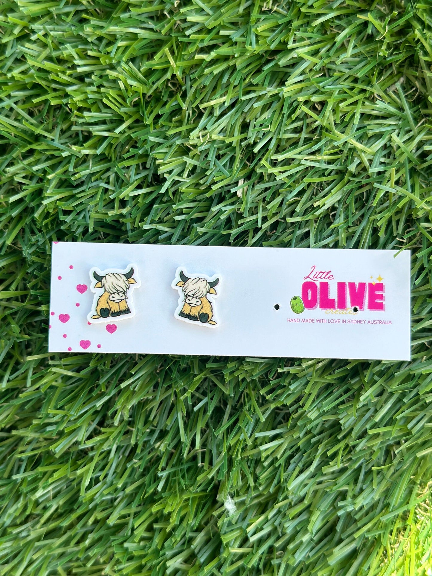 Charming Highland Cow Earrings: Dangles and Studs for Every Style