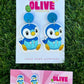 Piplup Pokémon Earrings: Dive into Style!