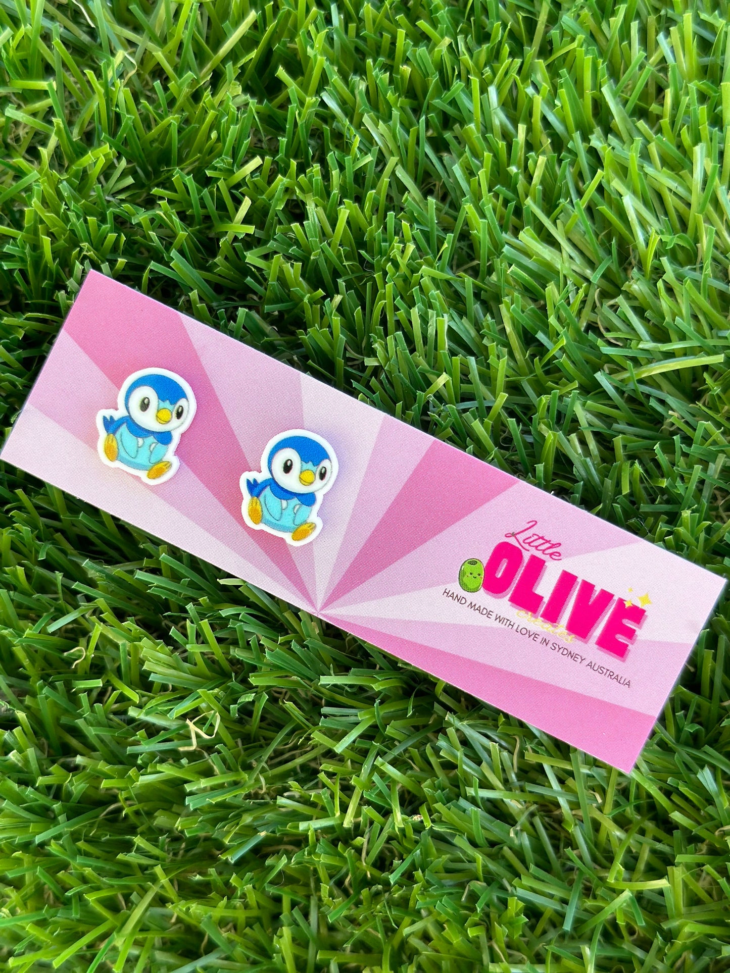 Piplup Pokémon Earrings: Dive into Style!