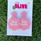 Adorable Hand Painted Mother’s Day Dog Mum Earrings - Perfect Gift for Dog Lovers!