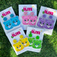 Whimsical Care Bear Stud Earrings-Choose from 5 Different Colours!
