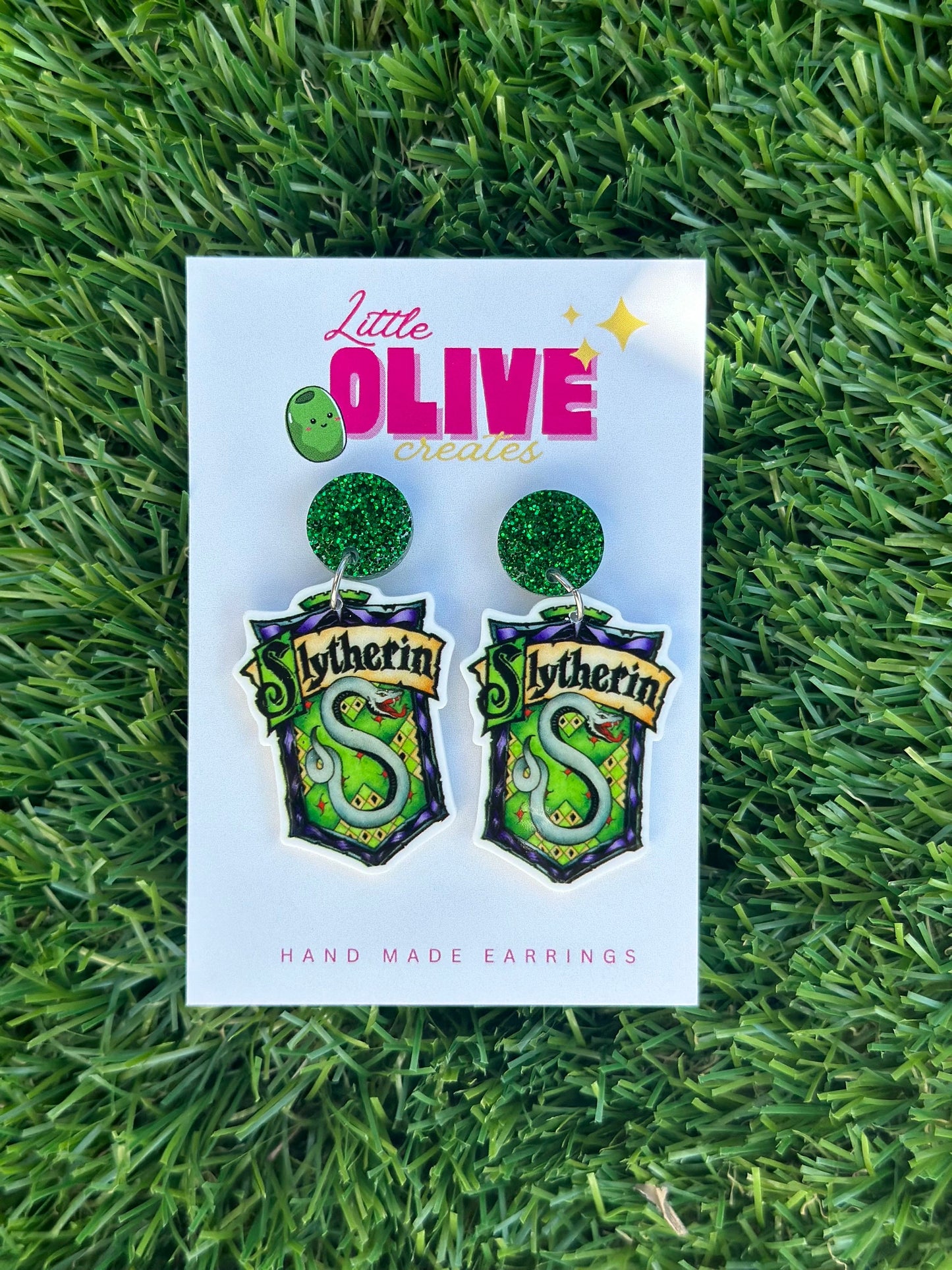 Wizarding World Houses Dangle Earrings - Choose Your House