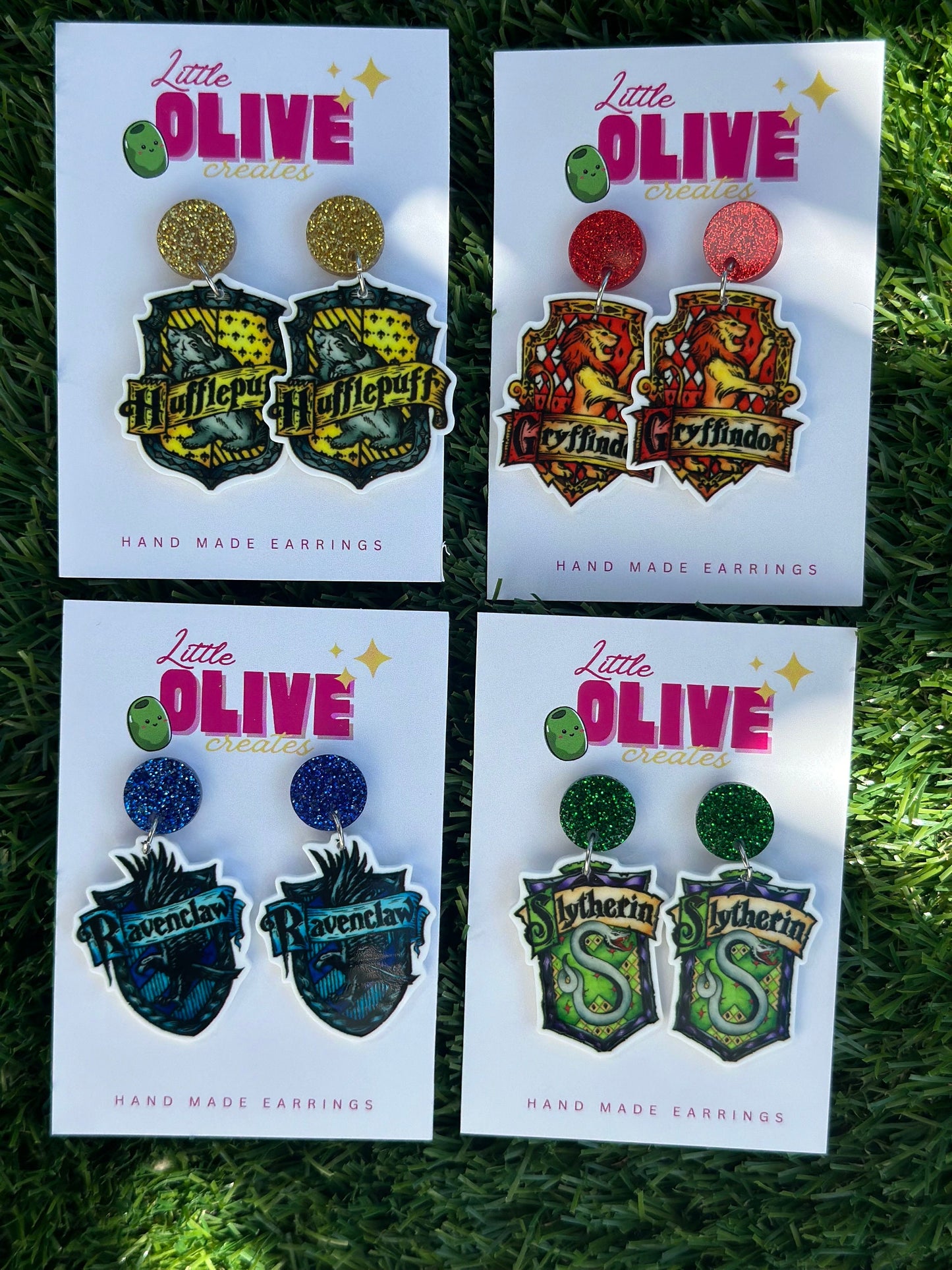 Wizarding World Houses Dangle Earrings - Choose Your House