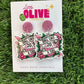 Empower Your Quest with Dungeons and Dragons 'Roll Like A Girl' D20 Dice Earrings!