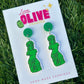 Iconic Simpsons Gummy 'Venus Di Milo' Dangle Earrings