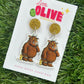 Enchanting 'The Gruffalo' Teacher Earrings for Book Week!