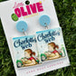 Charlotte's Web Book Week Inspired Teacher Dangle Earrings