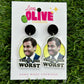This Is The Worst- Michael Scott The Office Dangle Earrings