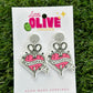 Sewciopath - Sewing Addict Dangle Earrings: A Stitch in Style