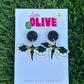 Enchanting Fourth Wing Dragon Dangle Earrings