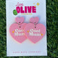 Cherished Moments:hand Painted Mother's Day Earrings Collection