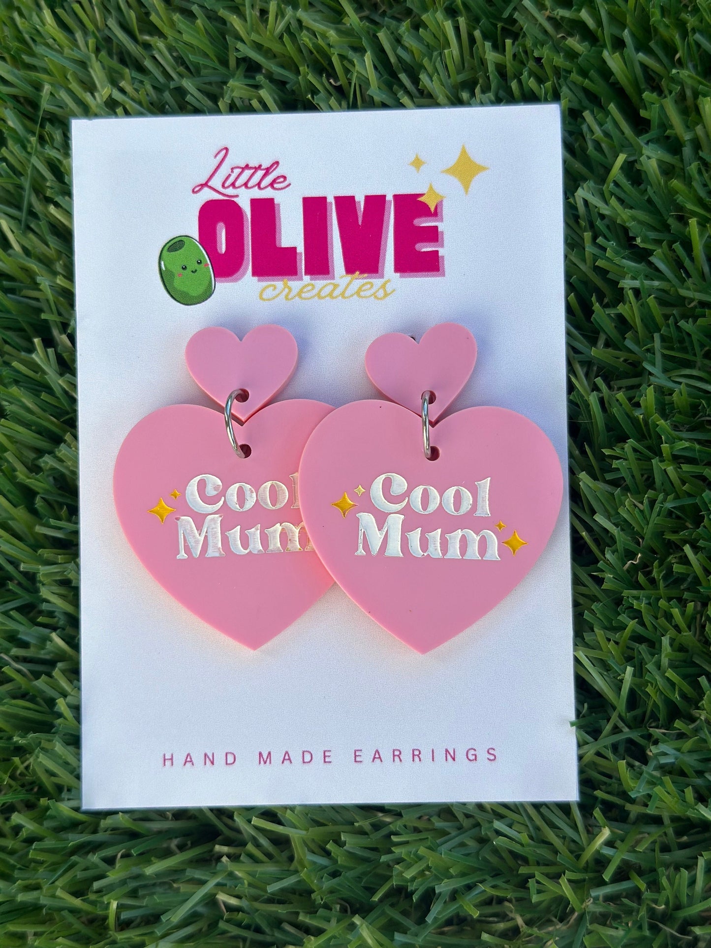 Cherished Moments:hand Painted Mother's Day Earrings Collection
